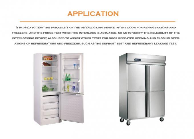 IEC60335-2-24 Tủ lạnh Tủ lạnh Cửa tủ lạnh Độ bền mở và Máy kiểm tra kéo 0