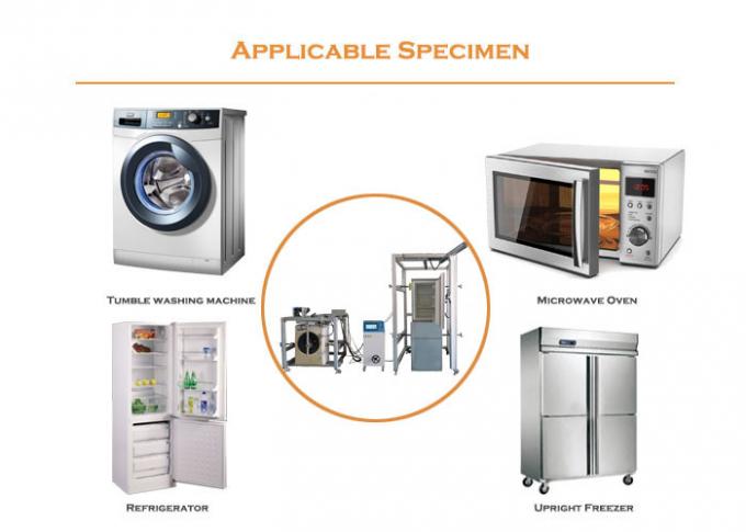 Máy giặt tích hợp Tủ lạnh Cửa nắp Khóa liên động Độ bền &amp; Hệ thống kiểm tra kéo 0