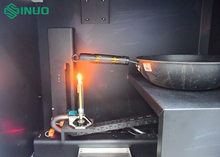 Tin tức công ty mới nhất về Introducing Our New Cookware Handle Burning Resistance Test Apparatus for EN 12983-1 and TZS 683 Compliance