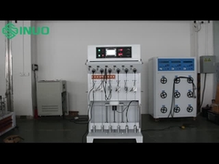 UL817-2021 Dây nguồn Thiết bị kiểm tra kéo đột ngột 6 trạm Điều khiển PLC