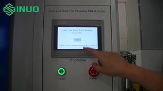 Phòng thử nghiệm cát và bụi IP5X IP6X IEC 60529 Thử nghiệm cát và bụi cho các bộ phận ô tô
