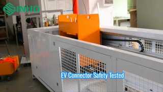Hệ thống thử tải lốp xe UL 2594 cho đầu nối sạc EV với điều khiển PLC